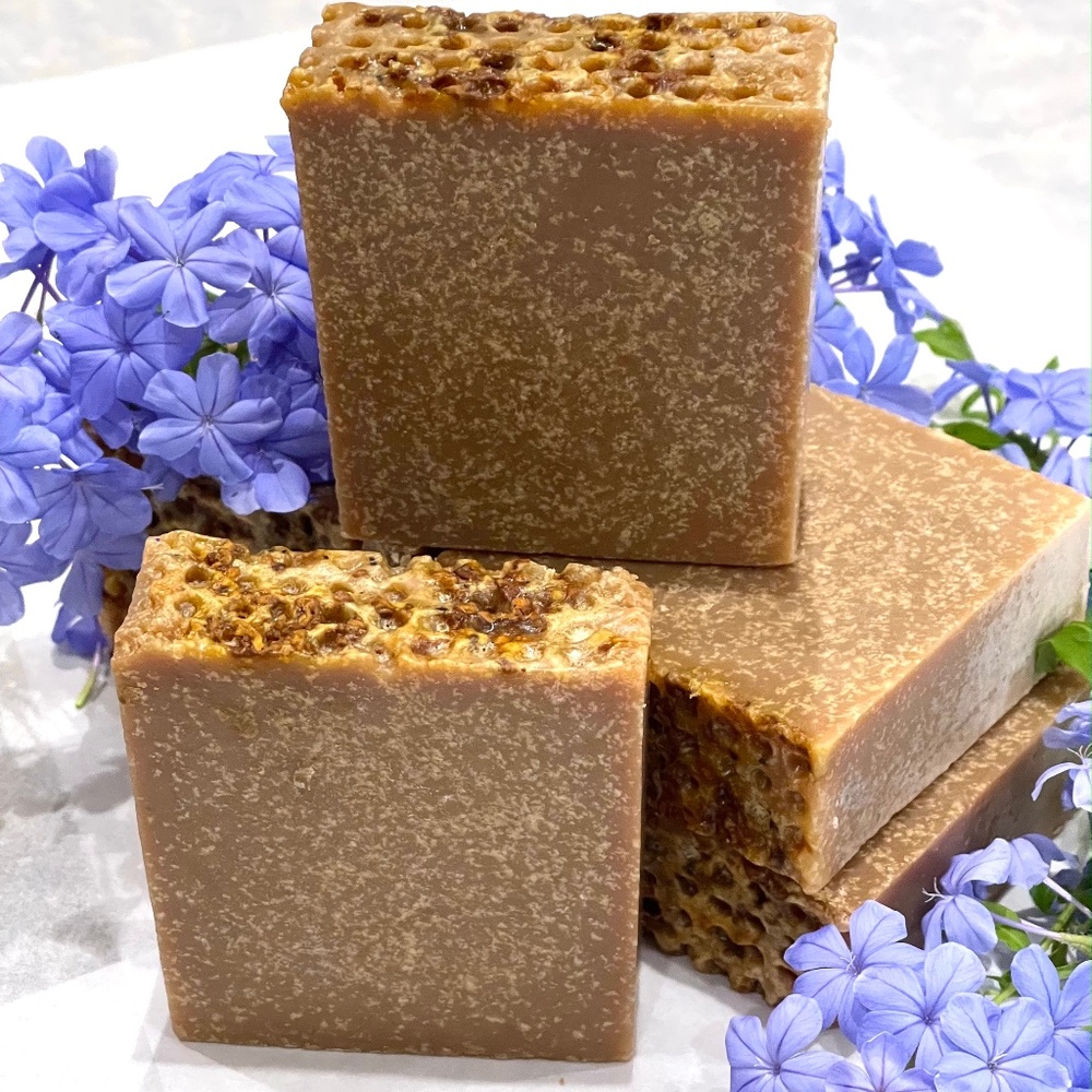 Bee Therapy Soaps ( Bundle of 5 soaps as described below) - Picture 5 of 5